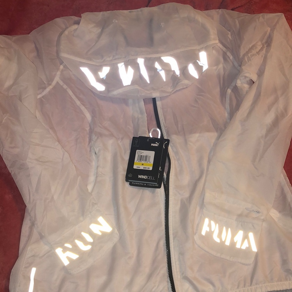 Brand new puma windbreaker